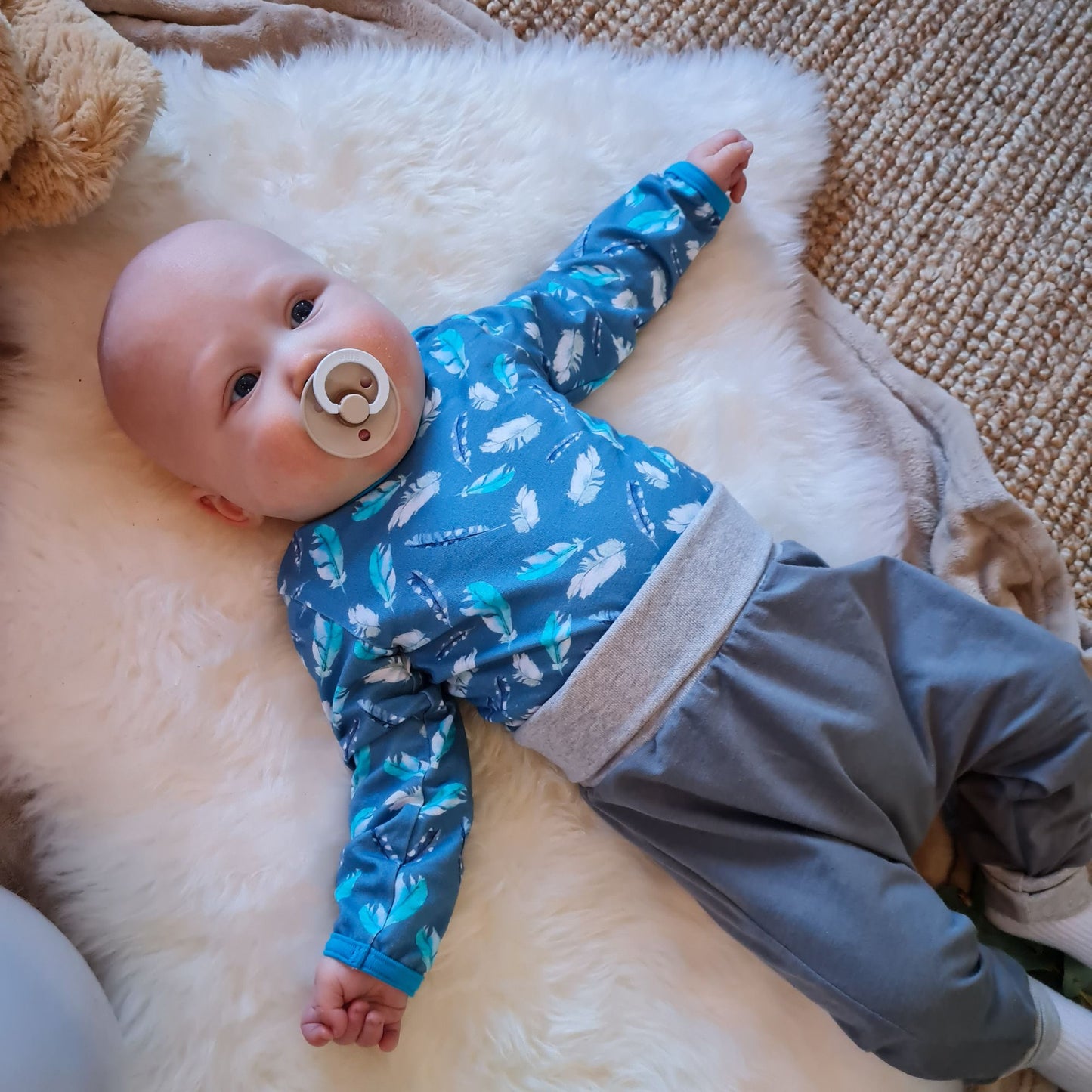 Feather bodysuit