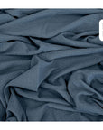 Double gauze, dusty blue