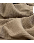Double gauze, sand beige