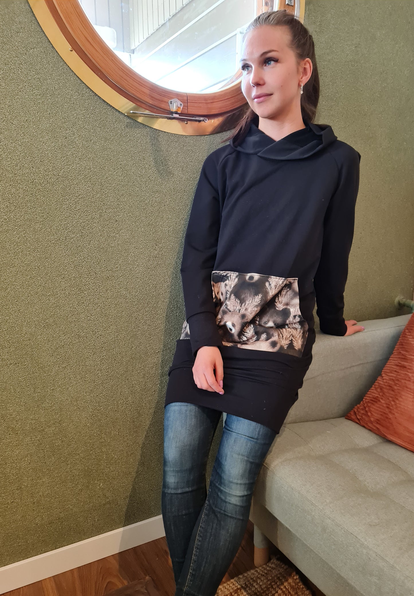 Hoodie dress, Pampa Bears