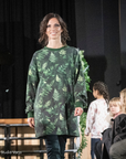 Naisten pitkä collegepaita, Saniaiset