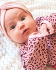 Leopardi body pinkki