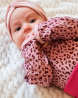 Leopardi body pinkki
