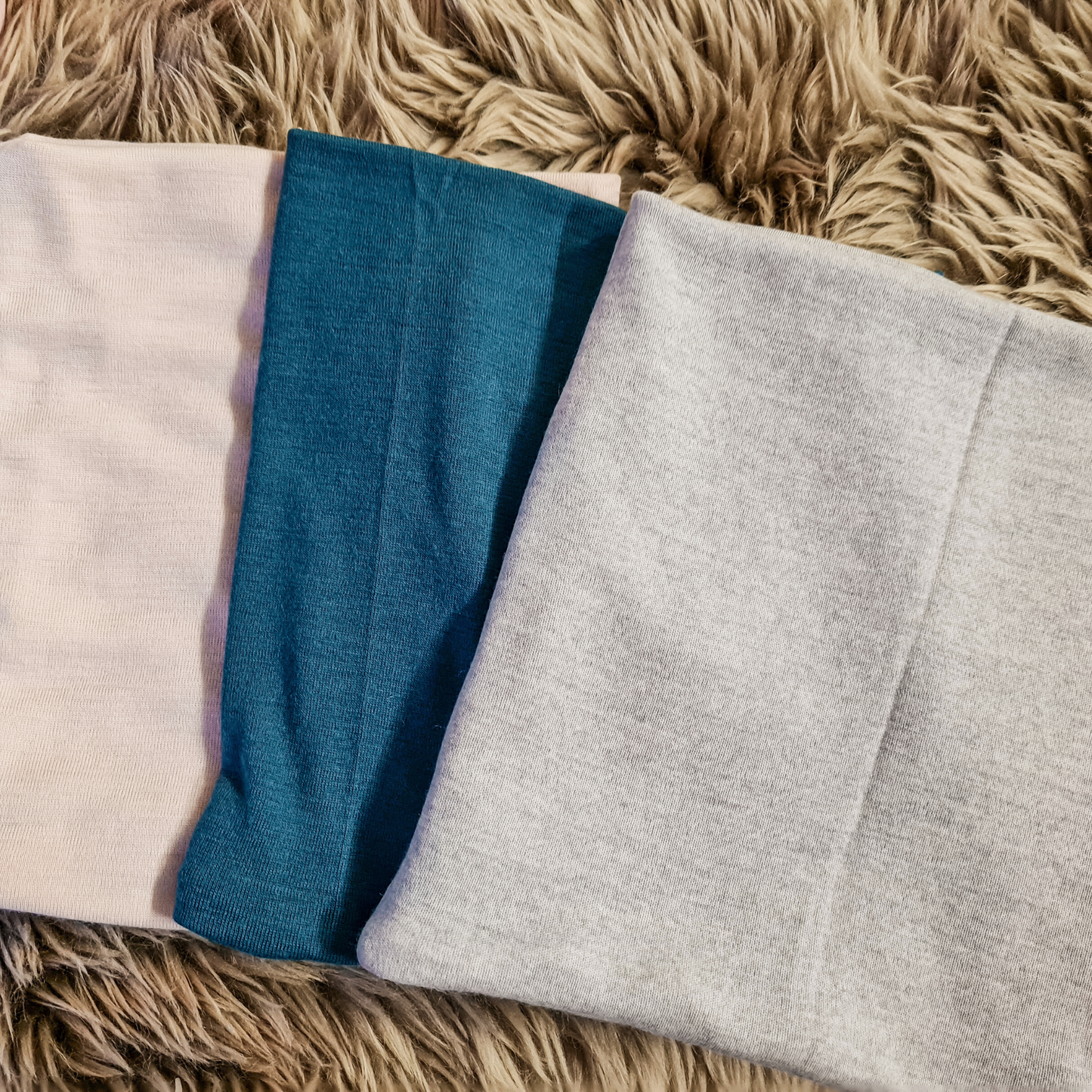Merino wool tube scarf