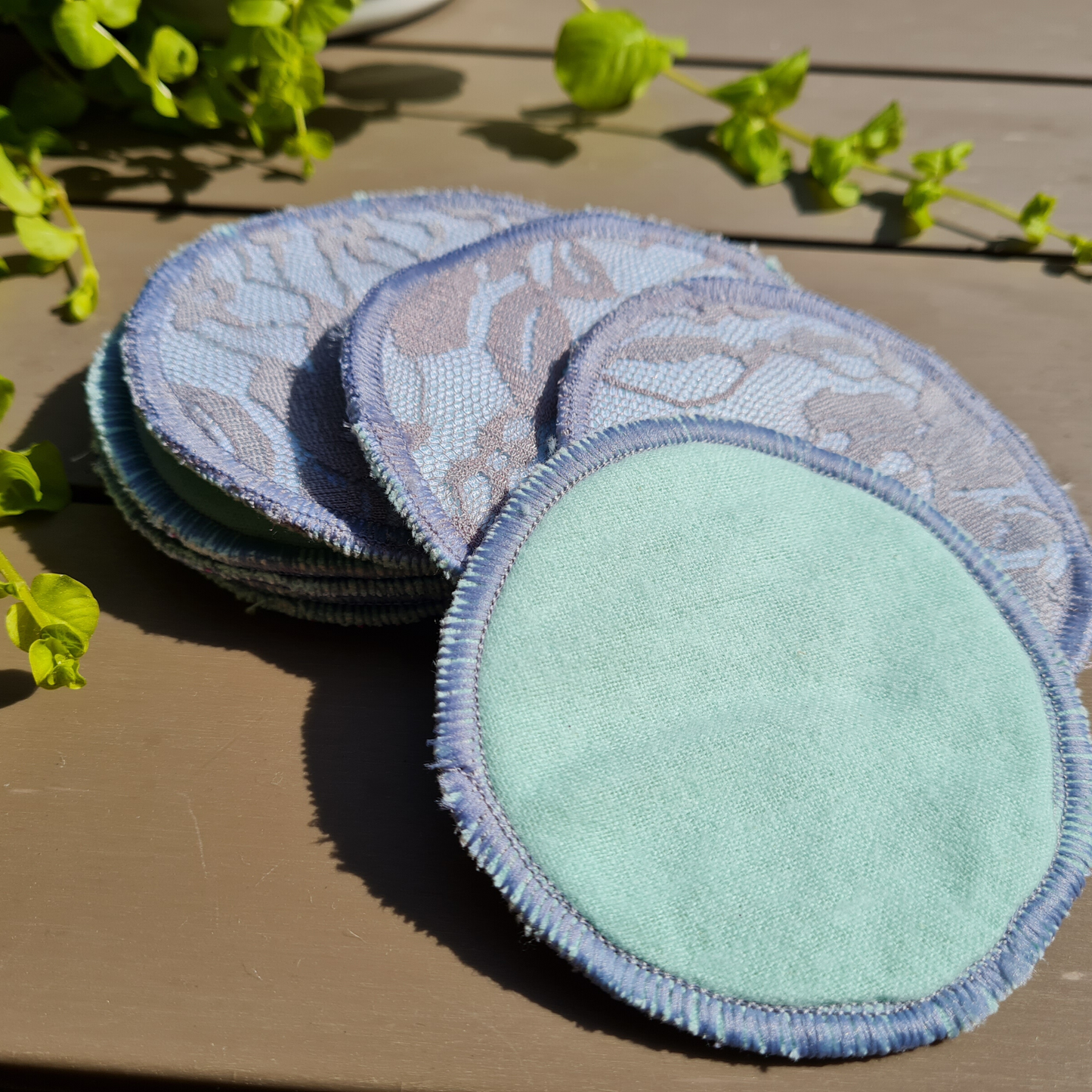 Vest protectors, lace