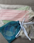 Washing bag for durable cotton pads