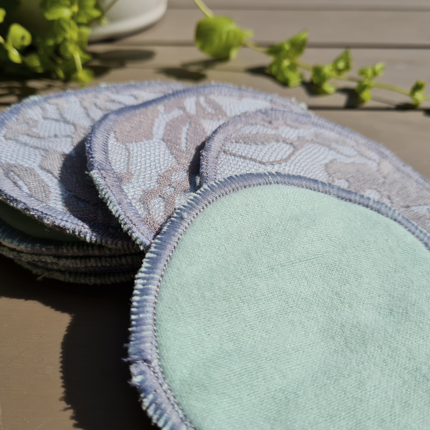 Vest protectors, lace