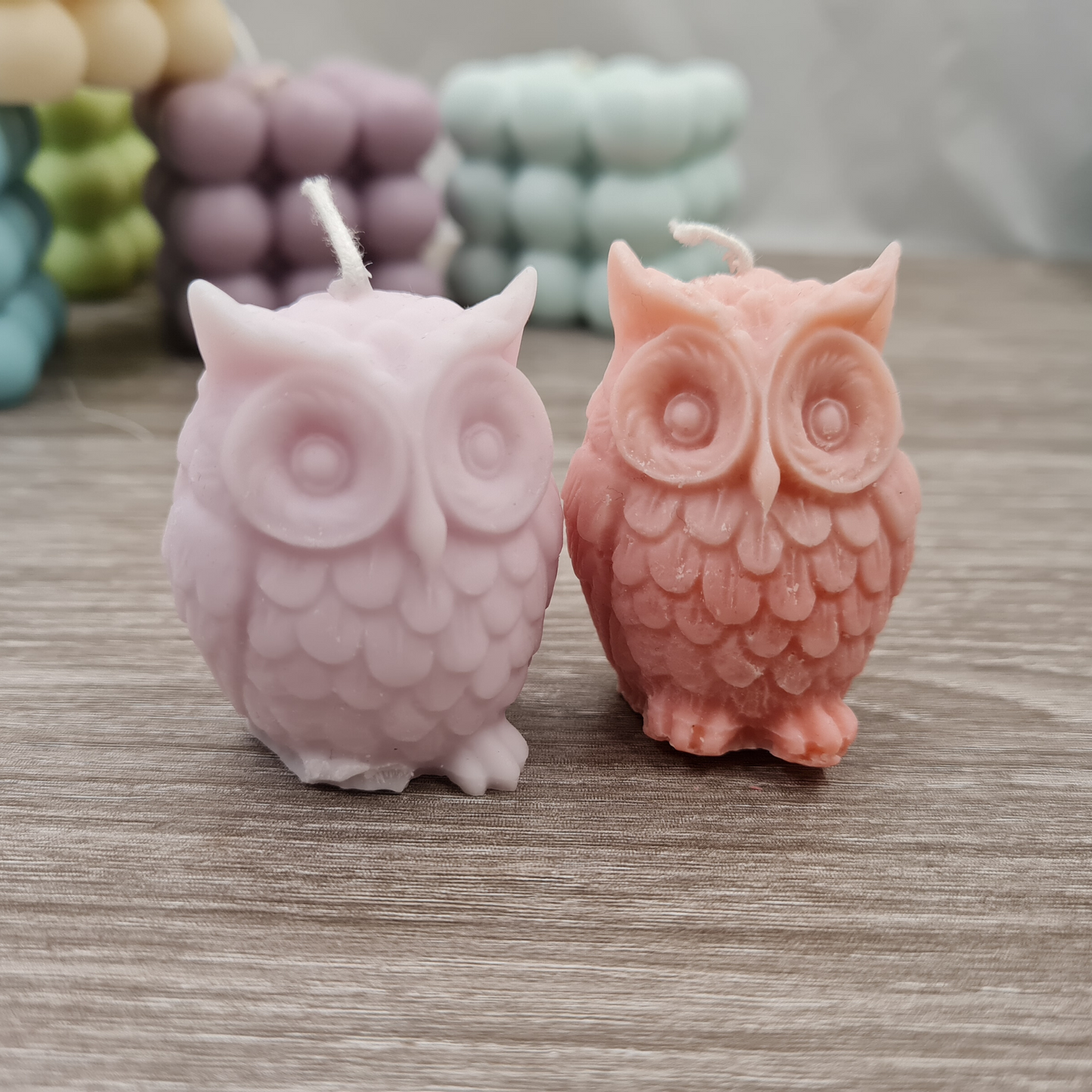 Owl candle