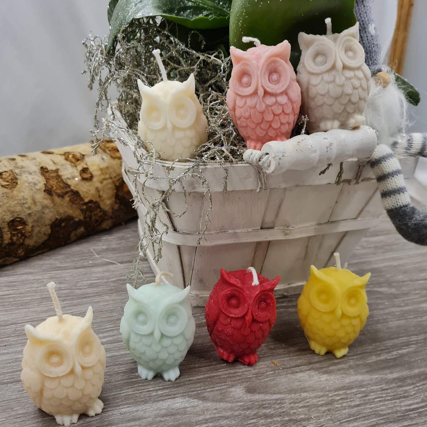 Owl candle