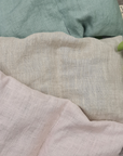 Linen oat pillow