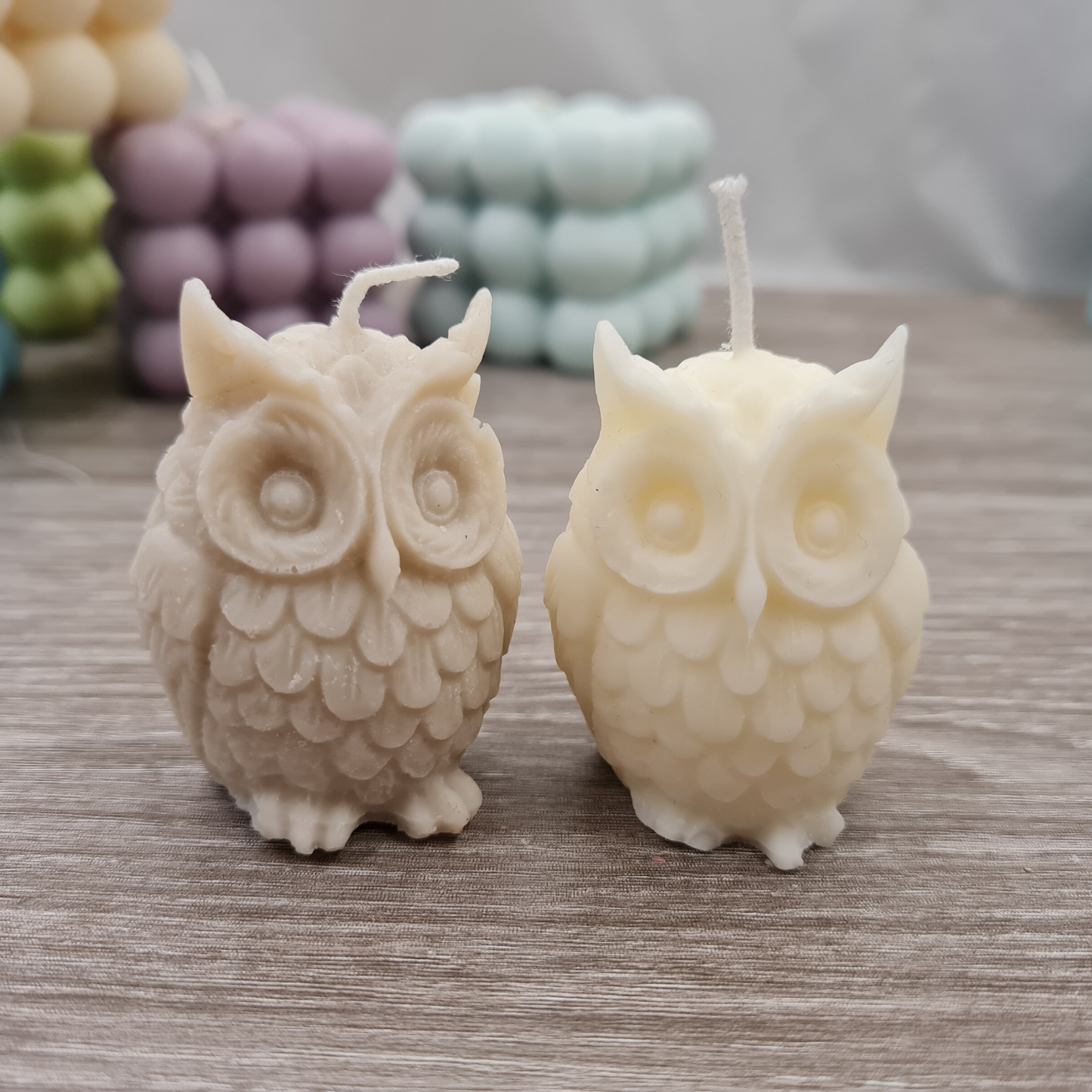 Owl candle