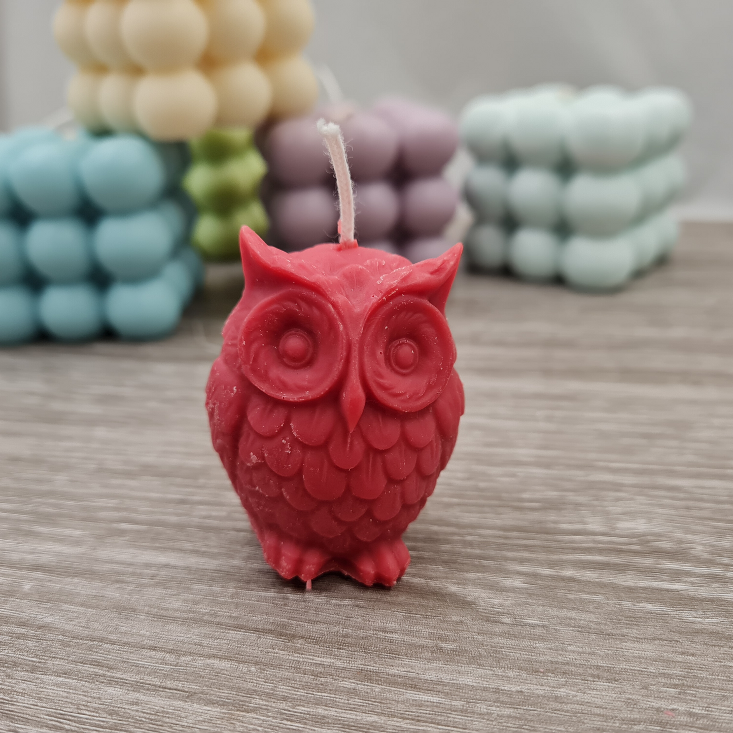 Owl candle