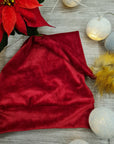 Velvet elf hat