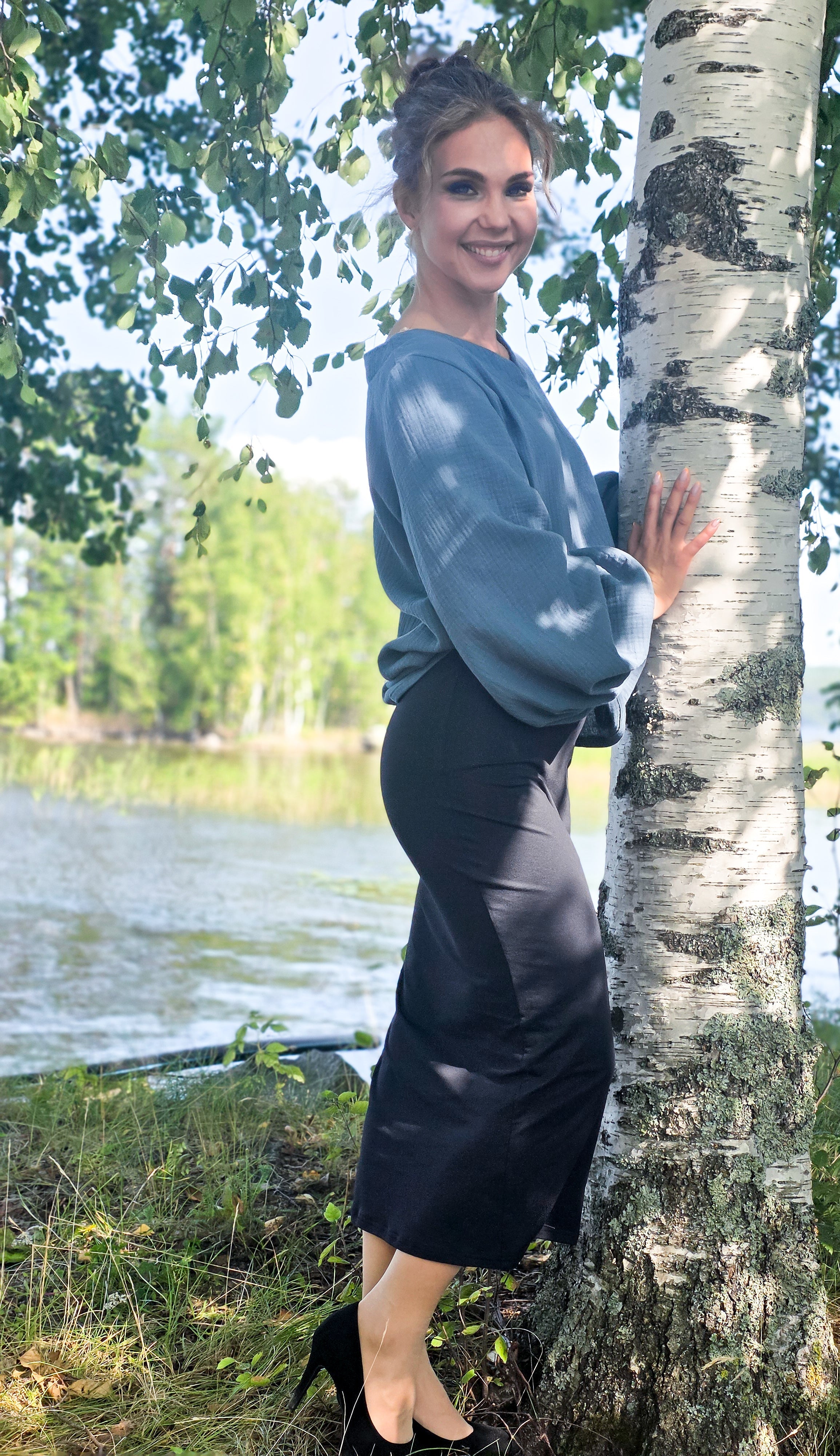 Aurinkoinen muotinäytöspäivä Juurikkasaaressa