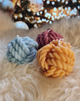Yarn soywax candle new colors