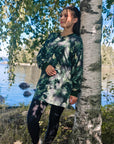 Naisten pitkä collegepaita, Saniaiset