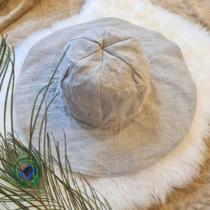 Linen hat