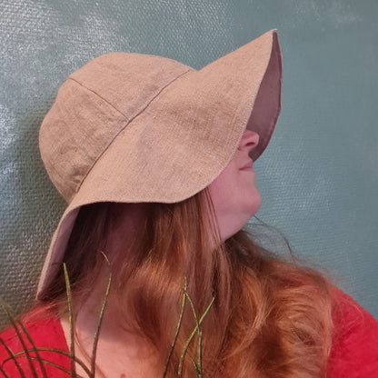 Linen hat