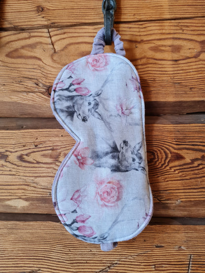 Sleep mask, cotton, deer