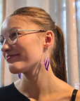 Hartsikorvakorut, violetti liekki