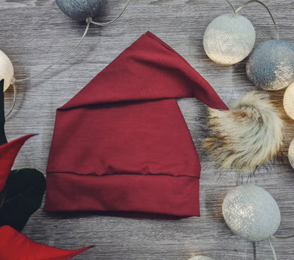 Tricot elf hat with bow