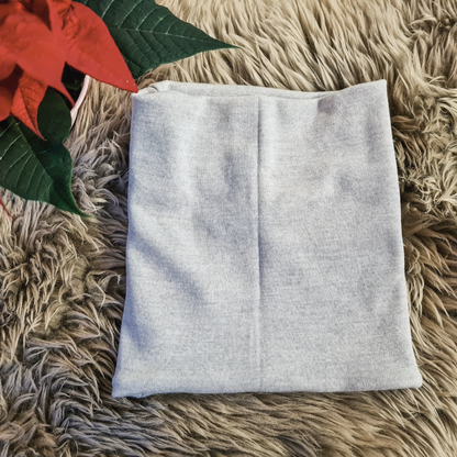 Merino wool tube scarf