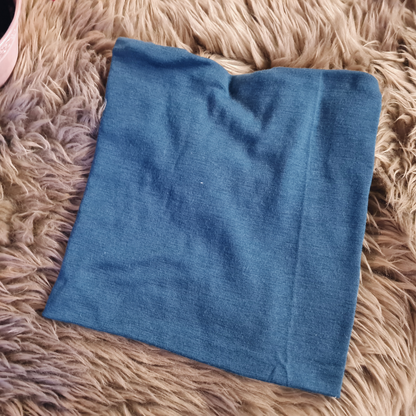 Merino wool tube scarf