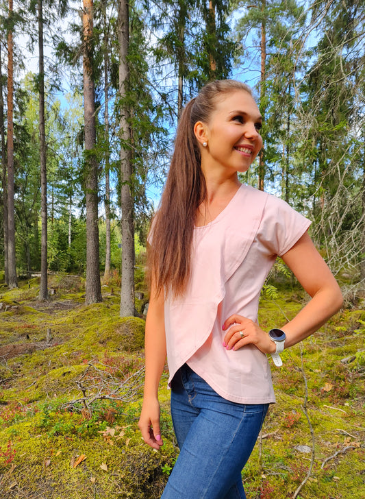 Tulip shirt, pink