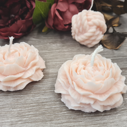 Peony candle