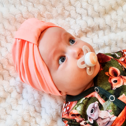 Turban, peach